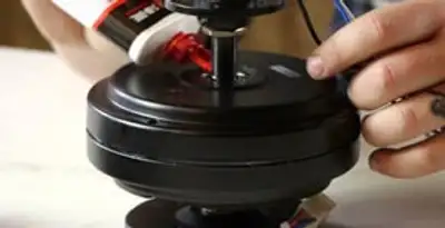 Ceiling fan motor repair and internal component adjustment in Palm Springs, CA