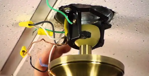 Ceiling fan wiring repair and electrical connection service in Palm Springs, CA