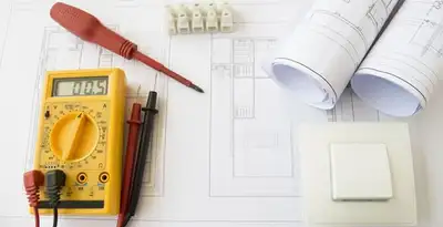 electrical service featuring diagnostic tools and electrical planning performed by certified electricians in Palm Springs, CA