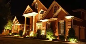 electrician services providing professional exterior electrical lighting in Palm Springs, CA