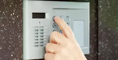 intercom system for home installation services with indoor access control keypad in Palm Springs, CA