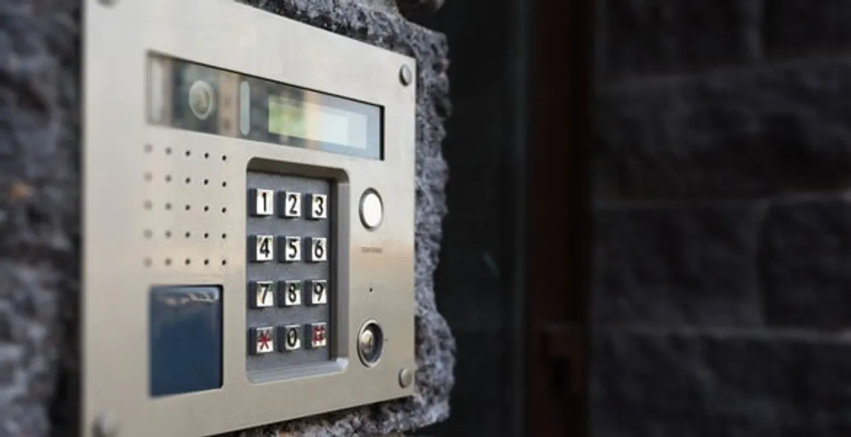 intercom system for home installation services with secure entry communication panel in Palm Springs, CA