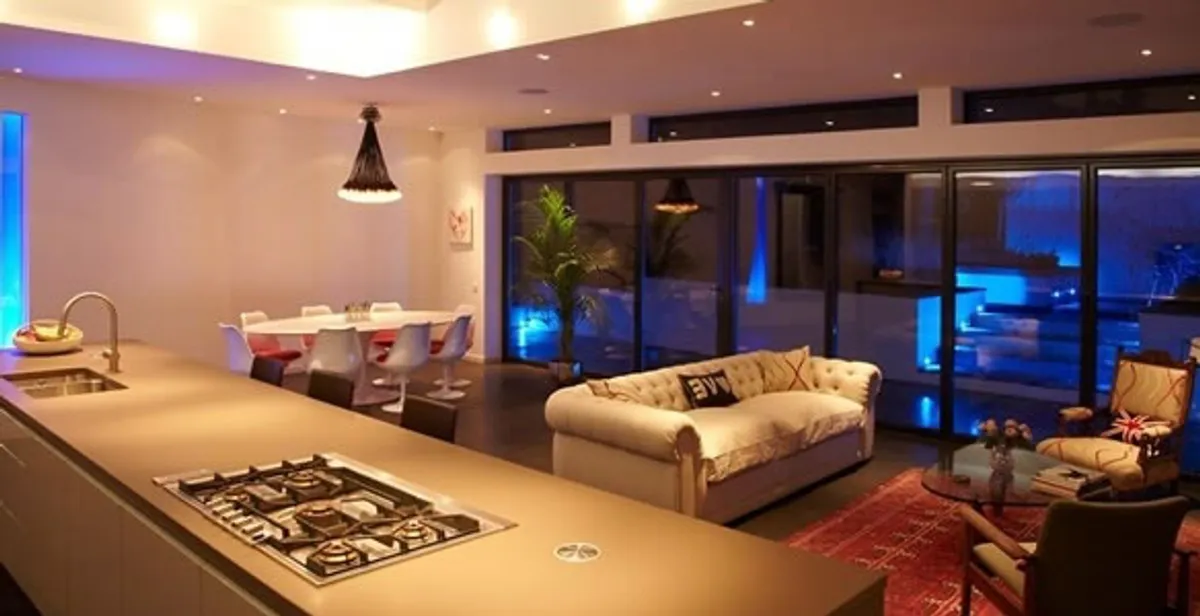 Programmable lighting design enhancing indoor spaces with customizable illumination in Palm Springs, CA